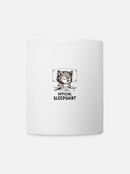 Werewolf Official Sleep - Tasse - Weiß