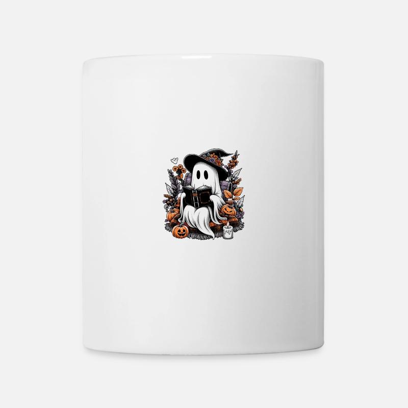 Geister Buch Liebhaber - Tasse - Weiß