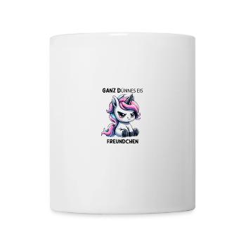 Ami de la glace très fine - Mug blanc - blanc - Devant