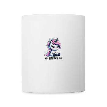 Angry unicorn nope just nope - Mug - white - Front
