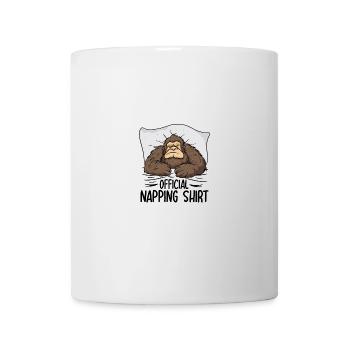 Chemise de sieste officielle Bigfoot - Mug blanc - blanc - Devant