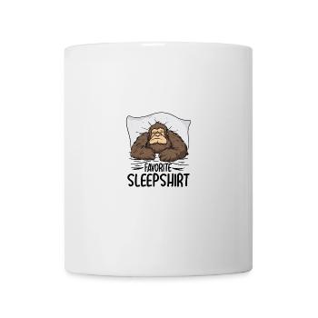 Bigfoot Favorite Sleepshirt - Tasse - Weiß - Vorne