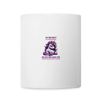 Ich Bin Nicht Schwierig Nur Für Fortgeschrittene - Tasse - Weiß - Vorne