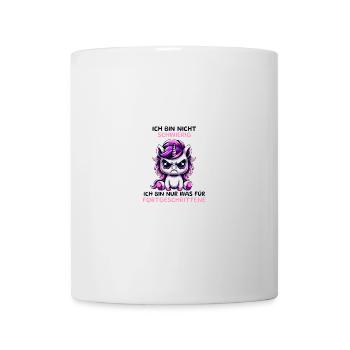 Ich Bin Nicht Schwierig Nur Für Fortgeschrittene - Tasse - Weiß - Vorne