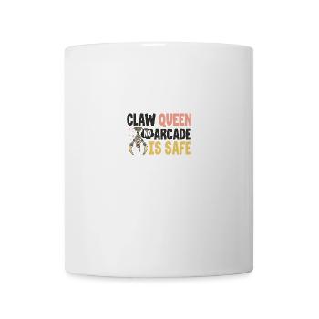 Claw Queen : aucune salle d’arcade n’est sûre - Mug blanc - blanc - Devant