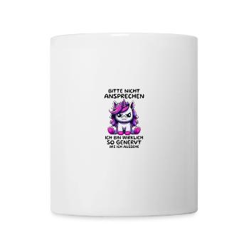 Please don't talk to me I'm really annoyed - Mug - white - Front