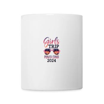 Voyage entre filles Punta Cana 2024 (Garantie du prix le plus bas) - Mug blanc - blanc - Devant