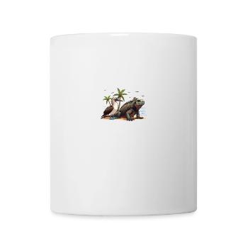 Blue Footed Booby Galapagos Country Iguana - Mug - white - Front