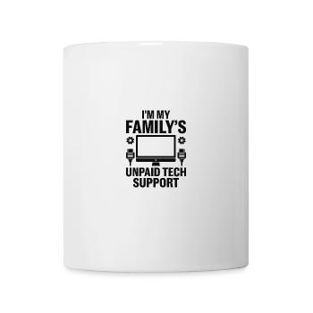 I'm My Family's Unpaid Tech Support - Tasse - Weiß - Vorne