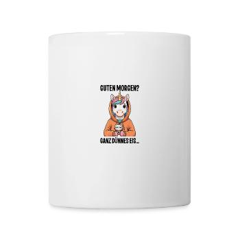 Good morning? Very thin - Mug - white - Front