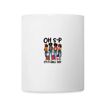 Oh Sip C’est un voyage entre filles - Mug blanc - blanc - Devant