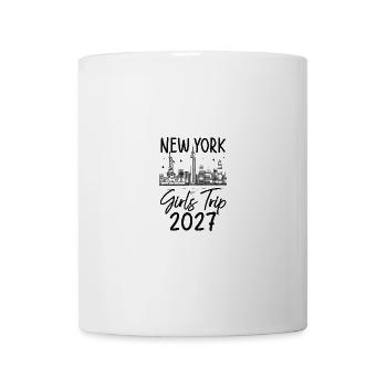 Girls Trip New York 2027 - Tasse - Weiß - Vorne