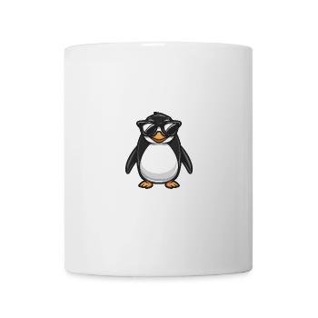 Pinguin Cool Tier - Tasse - Weiß - Vorne