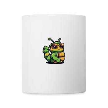Wurm Cool Tier - Tasse - Weiß - Vorne
