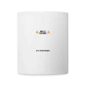 Malle les amis, signez - Mug blanc - blanc - Devant