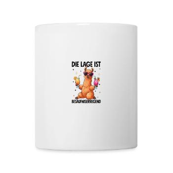 The situation is drunkenness - Mug - white - Front