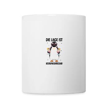 Die Lage Ist Besäufniserregend - Tasse - Weiß - Vorne