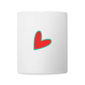 HEART. HAPPY BIRTHDAY. HAPPY BIRTHDAY - Mug - white - Front