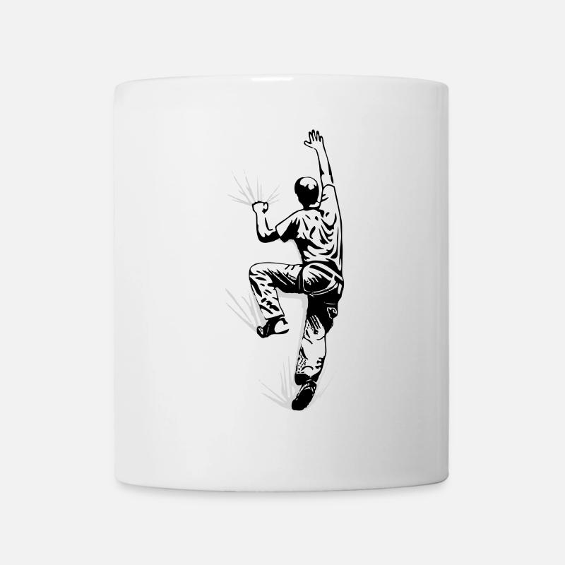 Kletterer - Tasse - Weiß