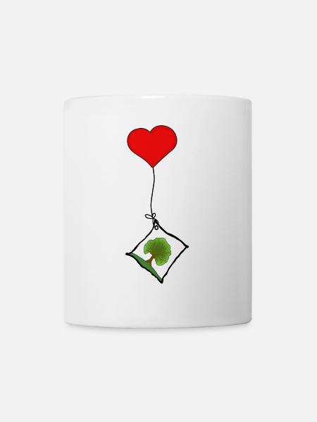 Baum - Tasse - Weiß