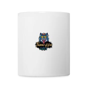 Teneriffa 2025 Party Wolf - Tasse - Weiß - Vorne