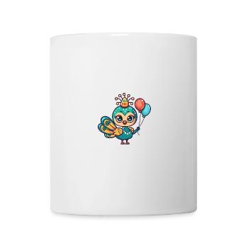 Peacock Bird Birthday Baby - Mug - white - Front