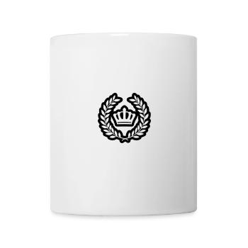 Symbole de couronne - Mug blanc - blanc - Devant