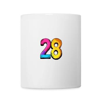 28 Number symbol - Mug - white - Front