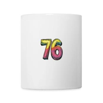 76 Number Symbol - Mug - white - Front