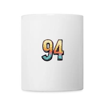 94 Symbole numérique - Mug blanc - blanc - Devant