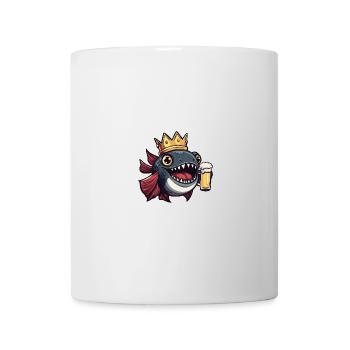 Piranha Fische Bier Lustig - Tasse - Weiß - Vorne