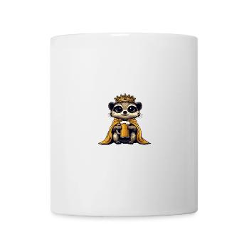 Bière de suricate drôle - Mug blanc - blanc - Devant