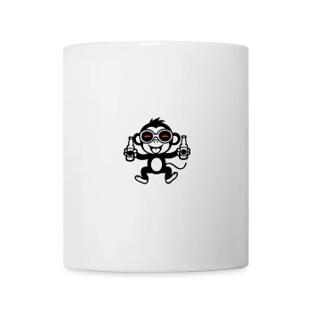 Party Monkey - Mug - white - Front