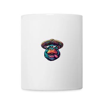 Hippopotamus Funny Sombrero - Mug - white - Front