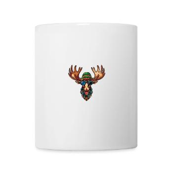 Elch Comic Lustig Sombrero - Tasse - Weiß - Vorne