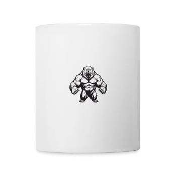 Entraînement des grizzlis - Mug blanc - blanc - Devant