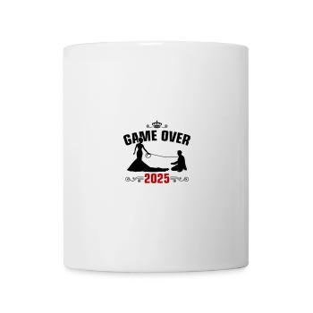 Game Over 2025 Hochzeit - Tasse - Weiß - Vorne