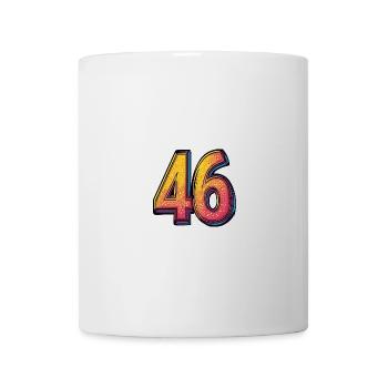 46 Symbole numérique - Mug blanc - blanc - Devant
