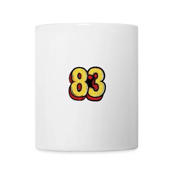 83 Number Symbol - Mug - white - Front