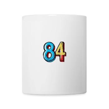 84 Number Symbol - Mug - white - Front