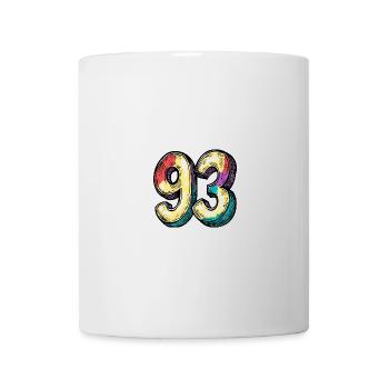 93 Number Symbol - Mug - white - Front