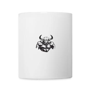 Bull Muscles Taurus - Mug - white - Front
