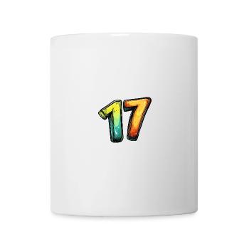17 Number symbol - Mug - white - Front