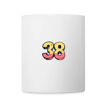 38 Number symbol - Mug - white - Front