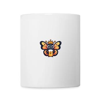 Schmetterling Bier Lustig - Tasse - Weiß - Vorne