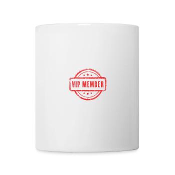 Vip Member Stempel - Tasse - Weiß - Vorne