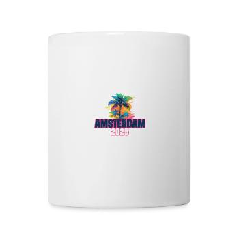 Amsterdam 2025 Holiday Palm Trees - Mug - white - Front