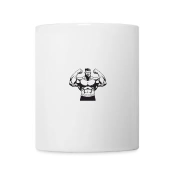 Bodybuilder Fitness Muscles - Mug - white - Front