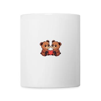 Bear Couple Valentine's Day - Mug - white - Front