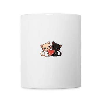 Cat Couple Valentine's Day - Mug - white - Front